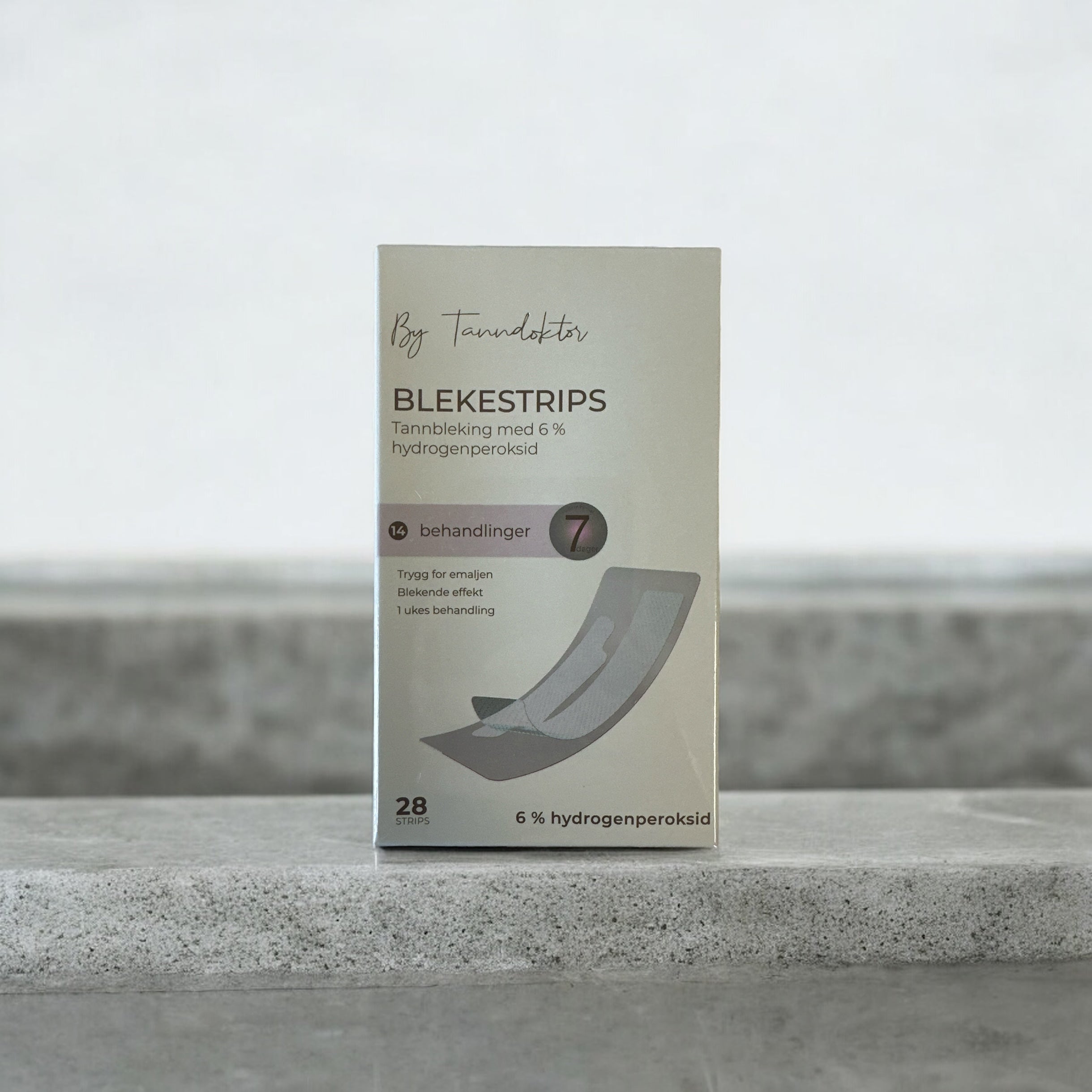 Blekestrips med 6 % hydrogenperoksid