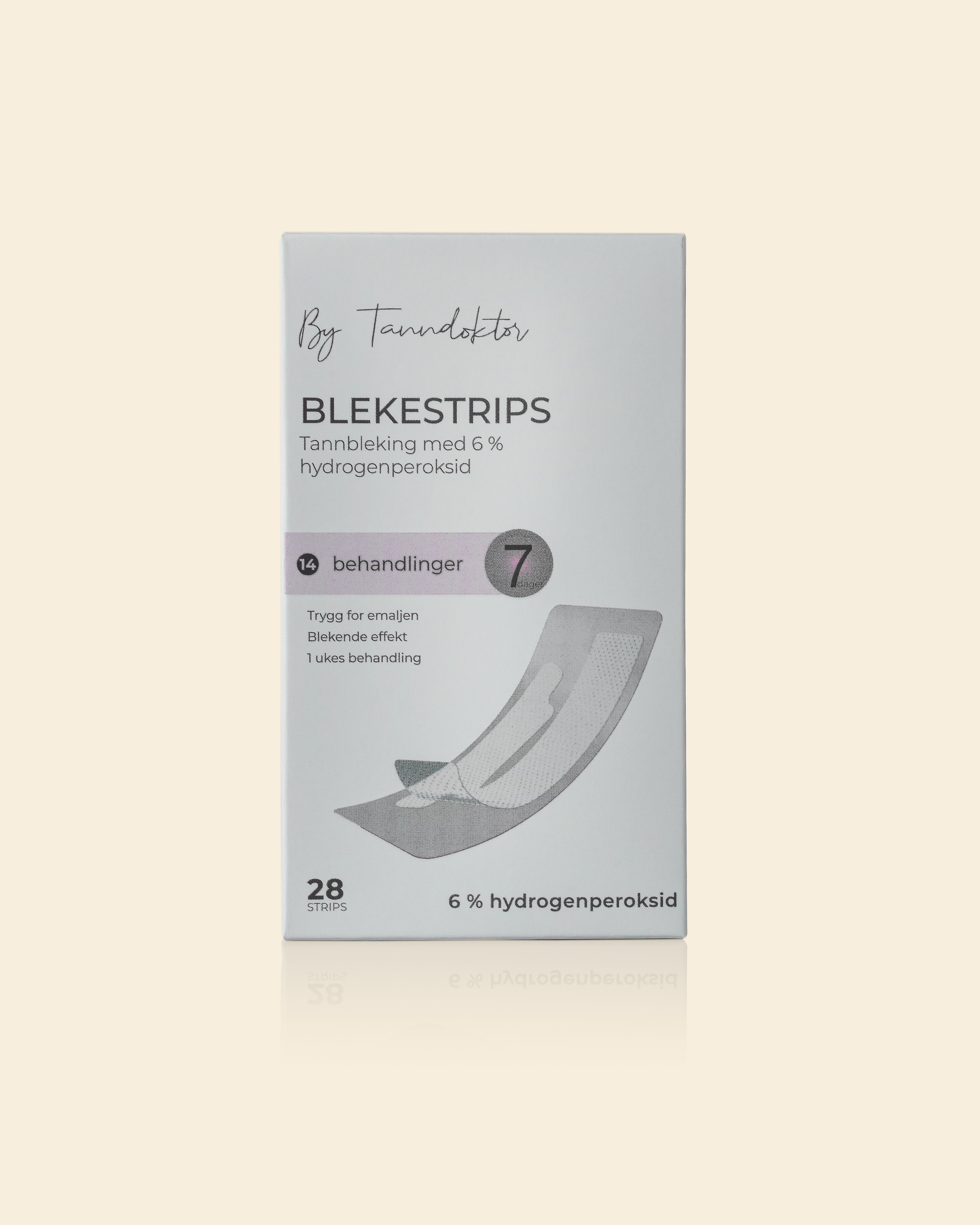 Blekestrips med 6 % hydrogenperoksid