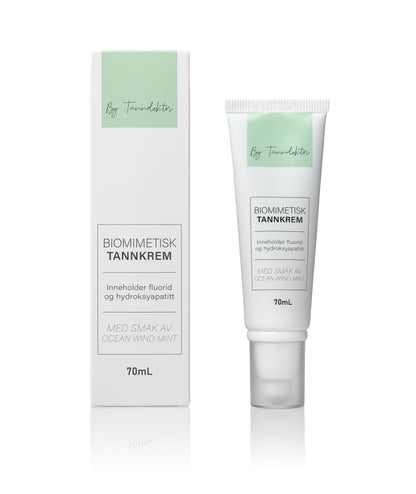 Biomimetisk tannkrem (fluor og hydroksyapatitt) 70 ml