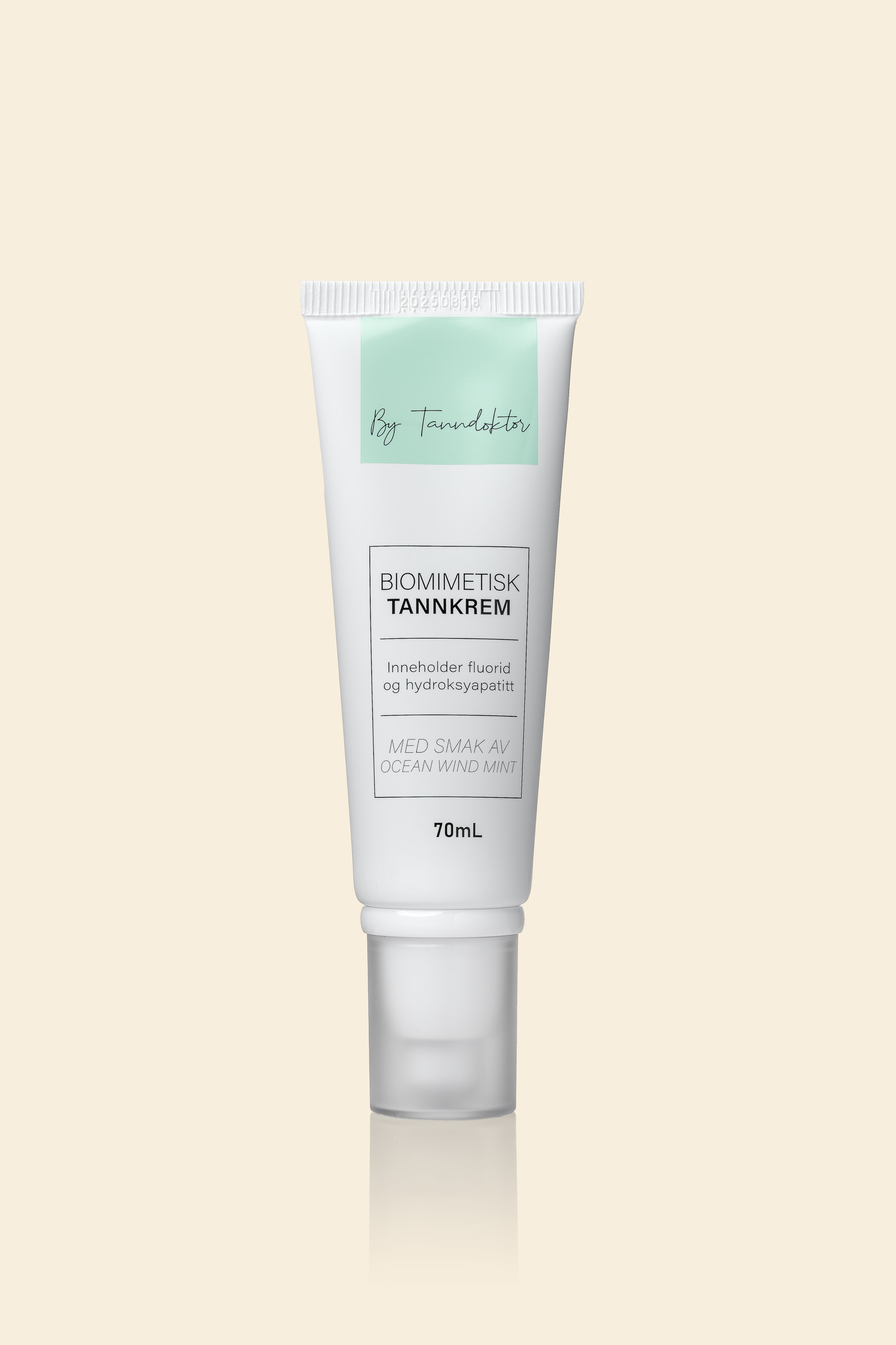 Biomimetisk tannkrem (fluor og hydroksyapatitt) 70 ml