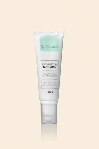Biomimetisk tannkrem (fluor og hydroksyapatitt) 70 ml