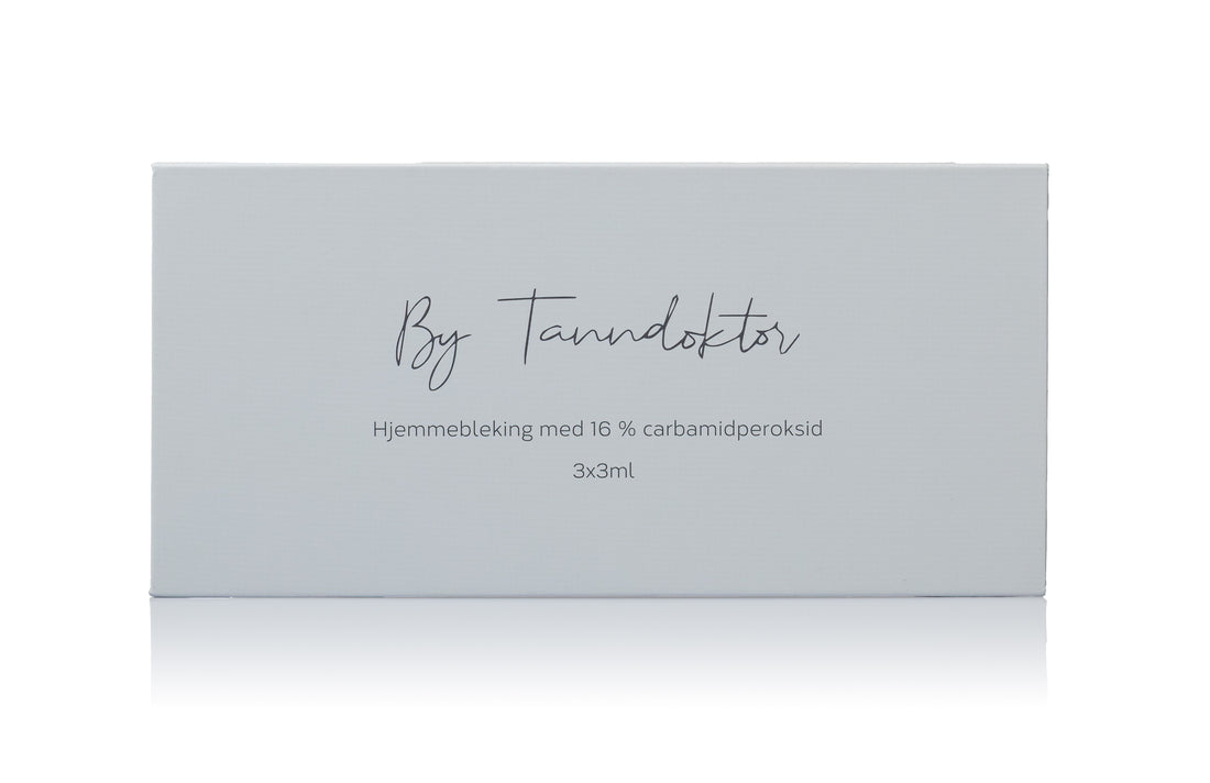 Blekegèl med 16 % carbamidperoksid (3pk med 9ml)