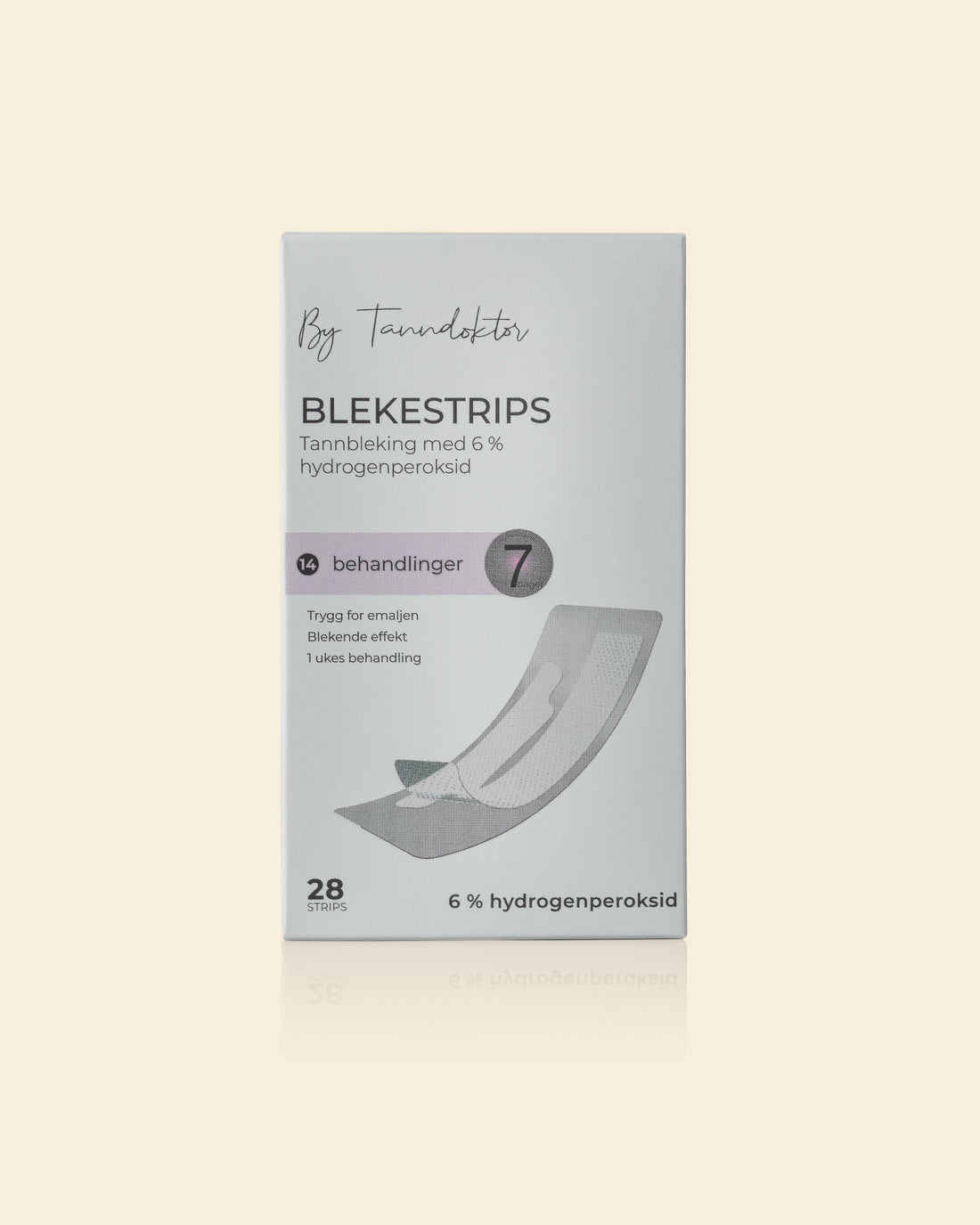 Blekestrips med 6 % hydrogenperoksid