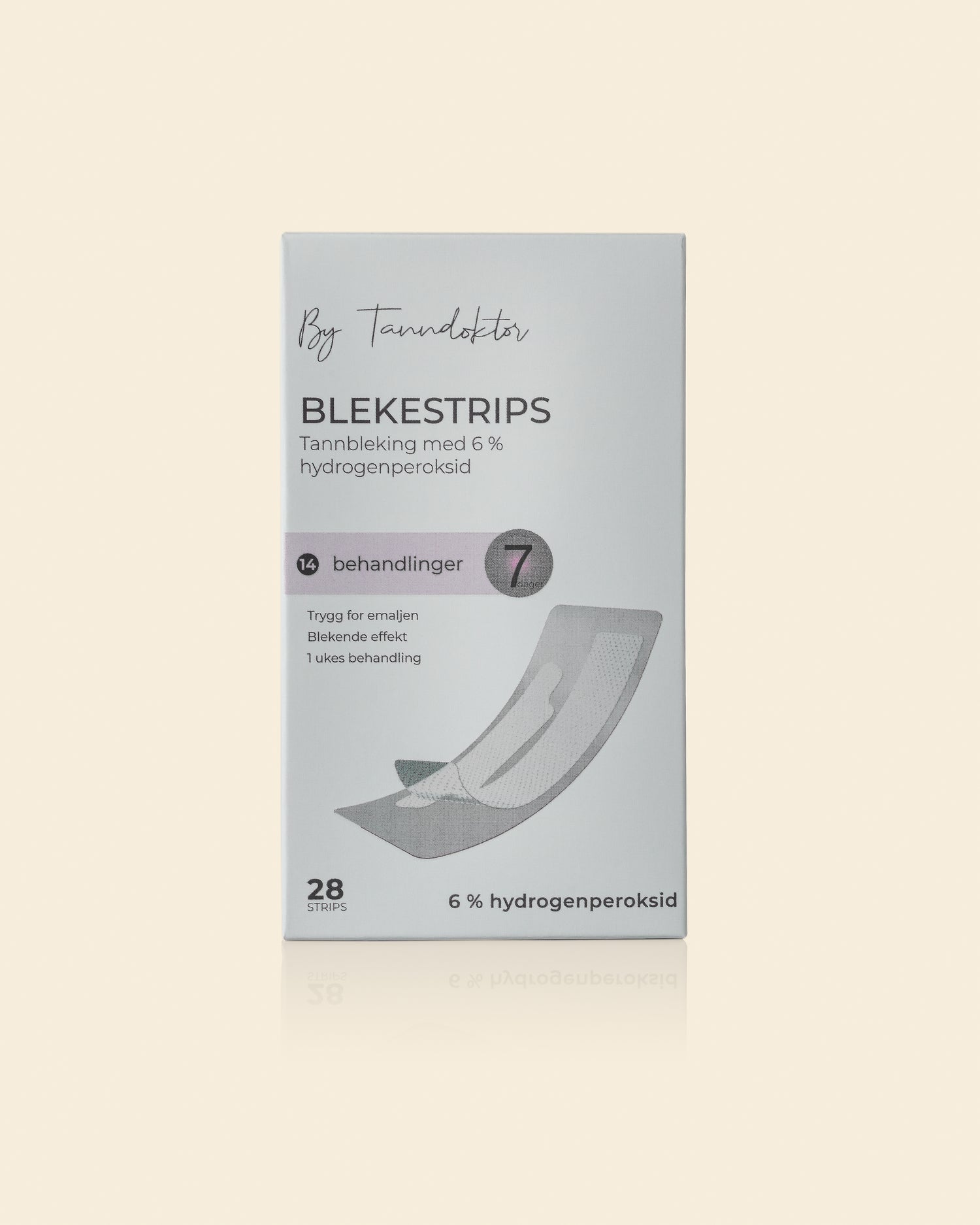 Blekestrips med 6 % hydrogenperoksid